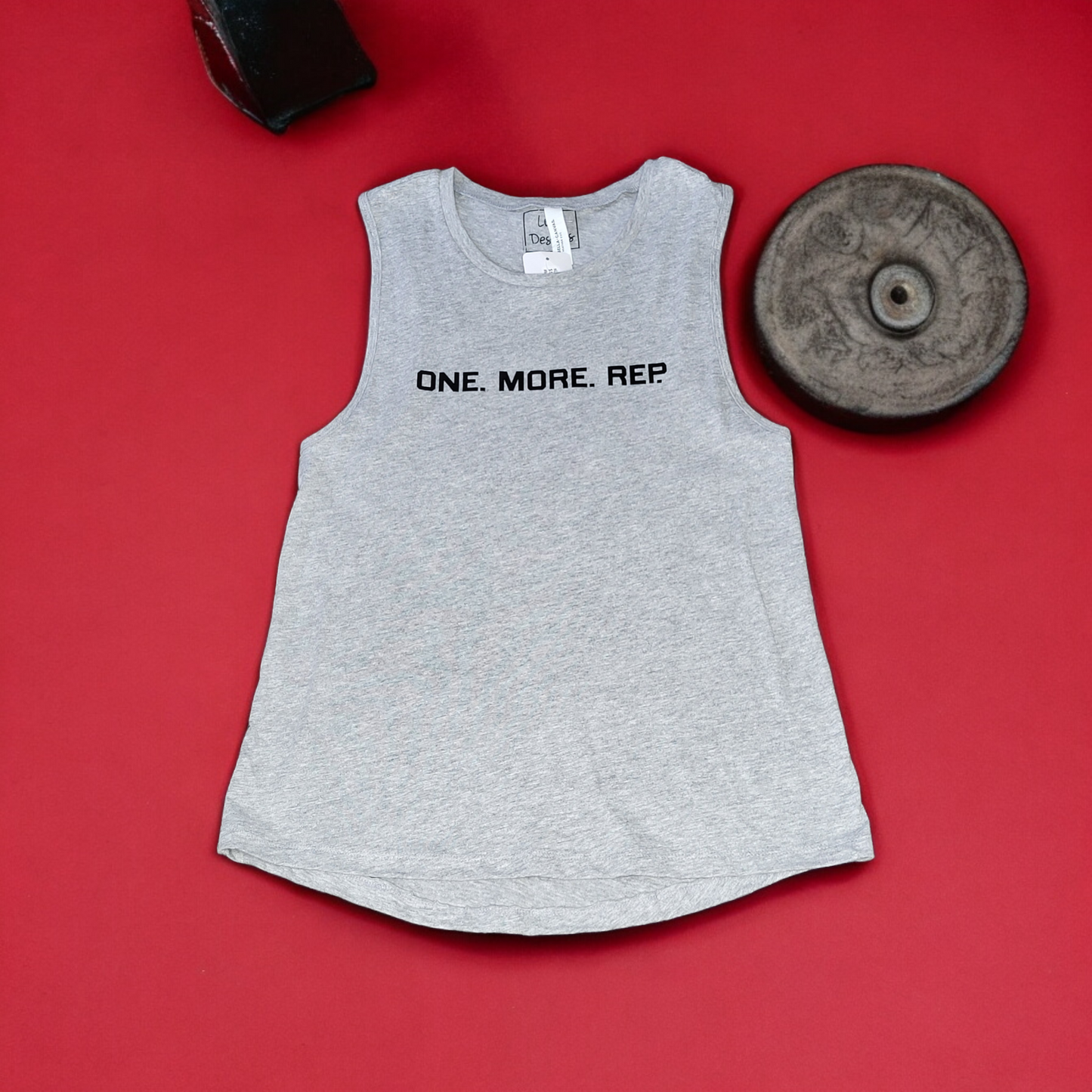 One. More. Rep. Muscle Tank