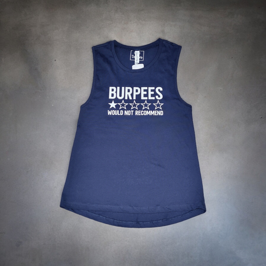 Burpees Muscle Tank