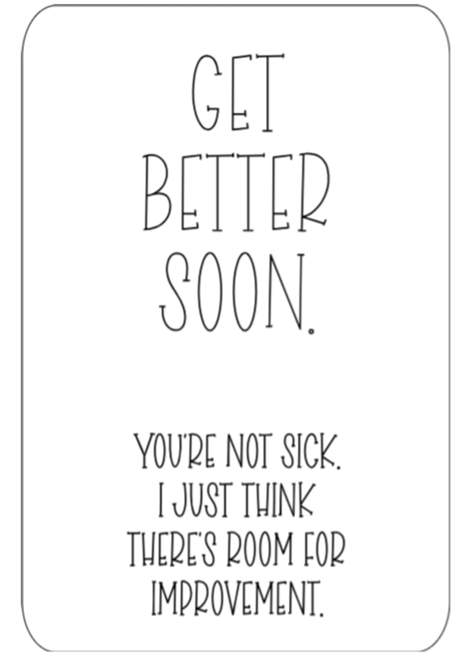 Get Better Soon