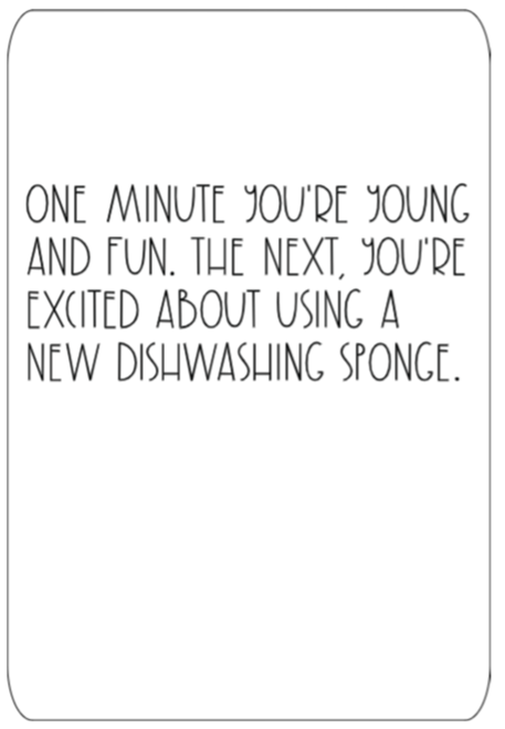 One Minute You're Young