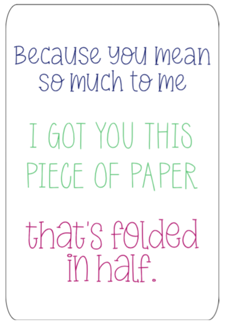 Because You Mean So Much to Me