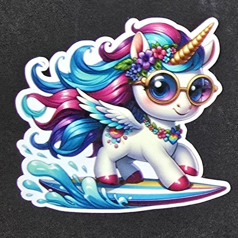Surfing Unicorn