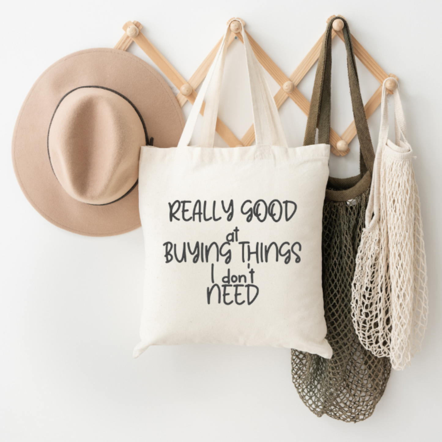Really Good at Buying Things Tote Bag