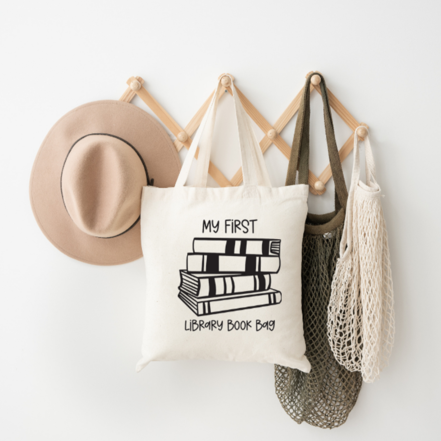 First Library Book Bag