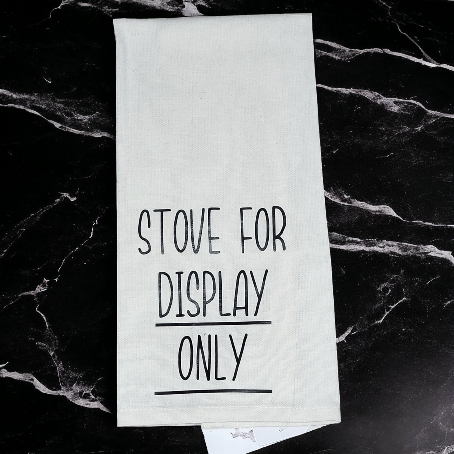 Kitchen/Flour Sack Towel -STOVE FOR DISPLAY ONLY