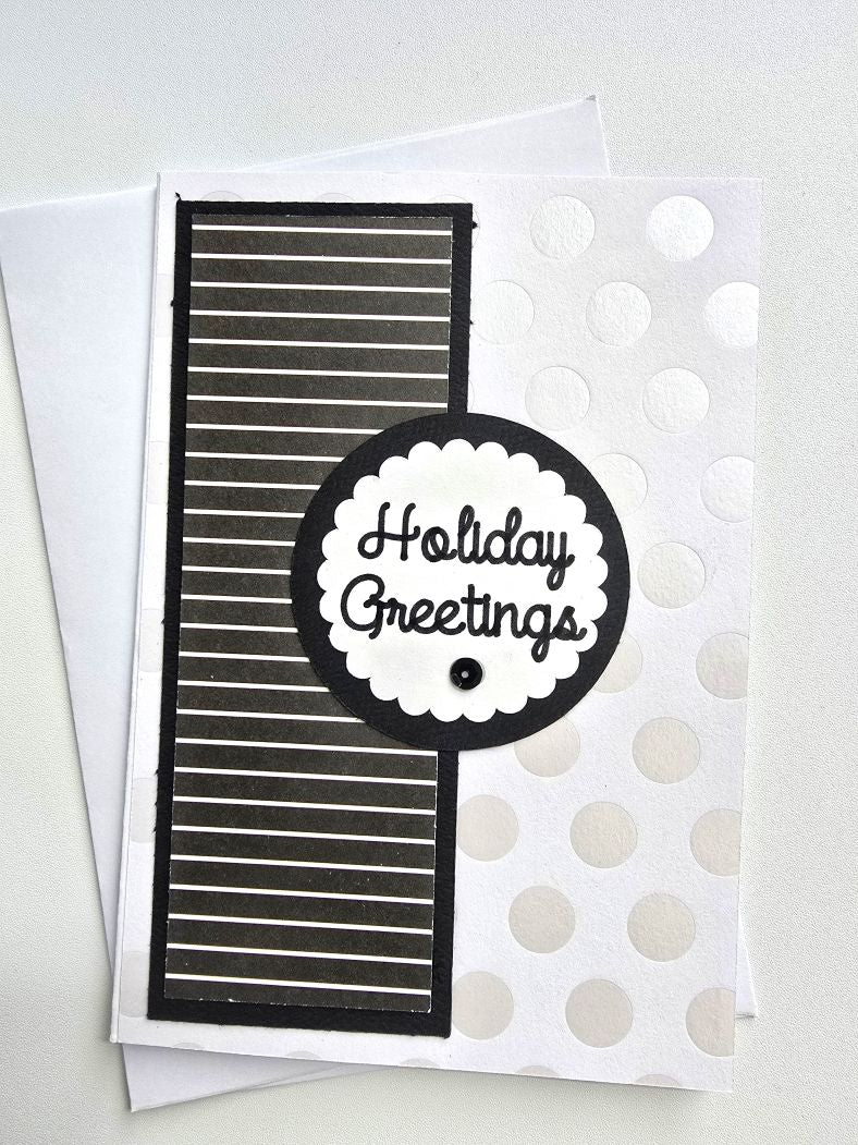 Scrapbook Christmas Card Set - Holiday Greetings