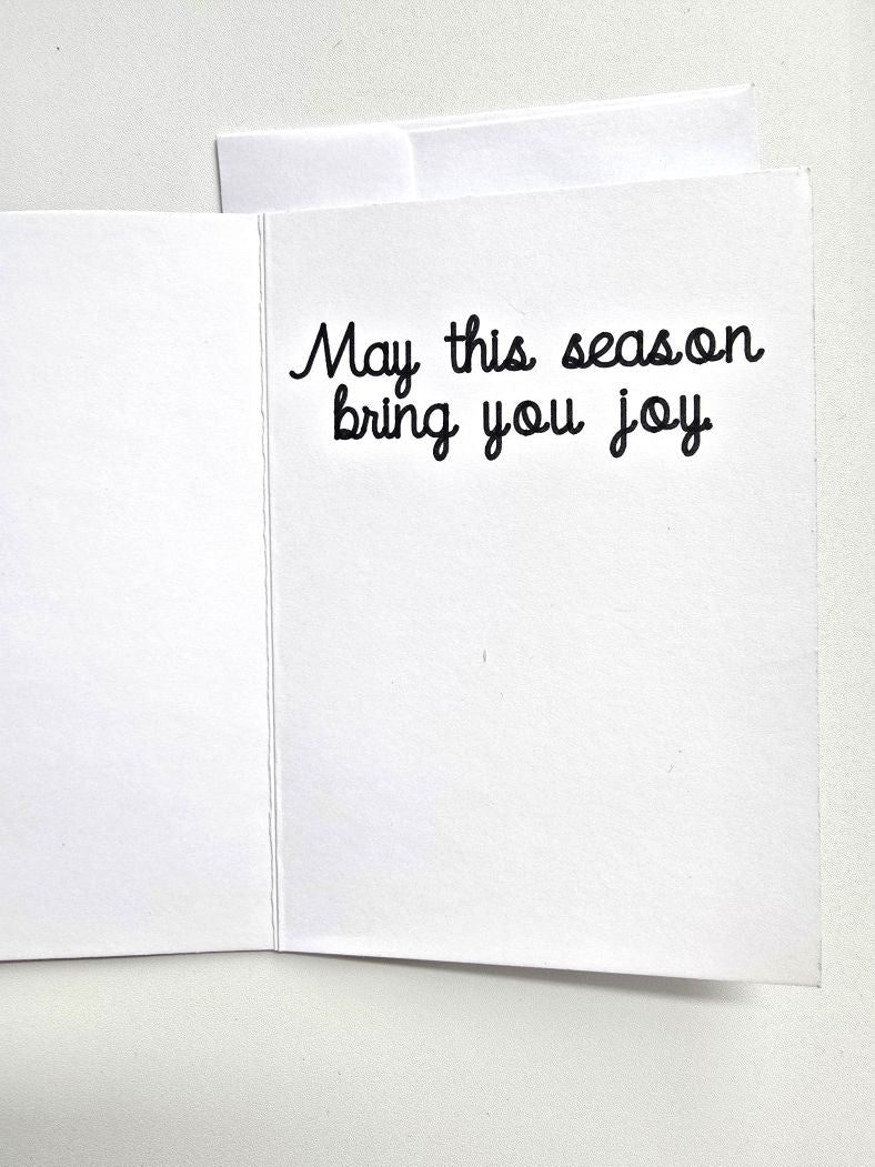 Scrapbook Christmas Card Set - Holiday Greetings