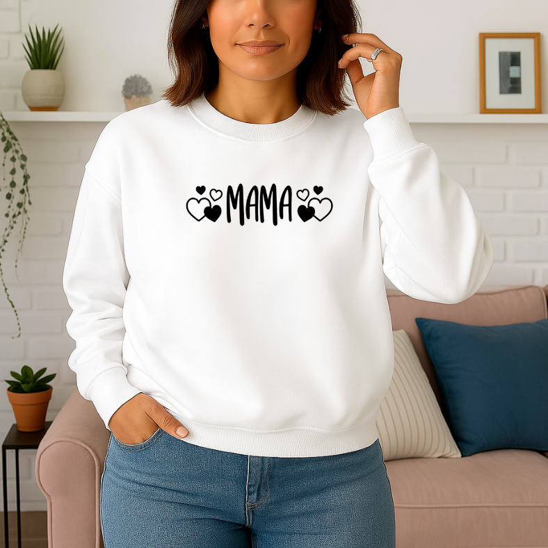 Mama with Hearts