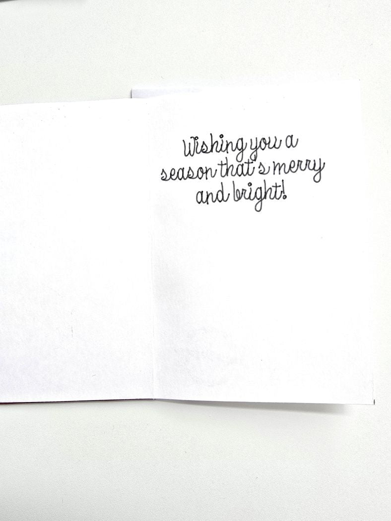 Scrapbook Christmas Card Set - Merry Christmas