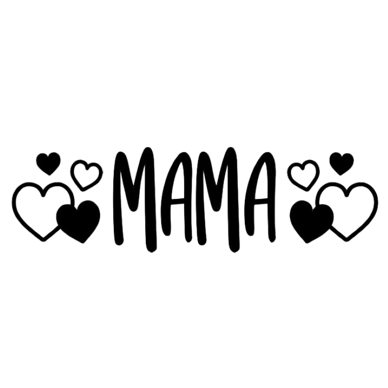Mama with Hearts