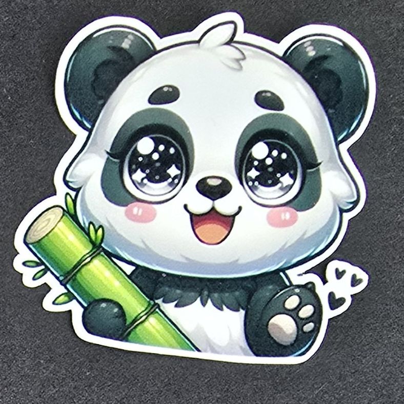 Panda with Bamboo