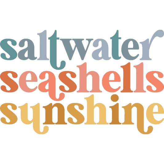 Saltwater Seashells Sunshine