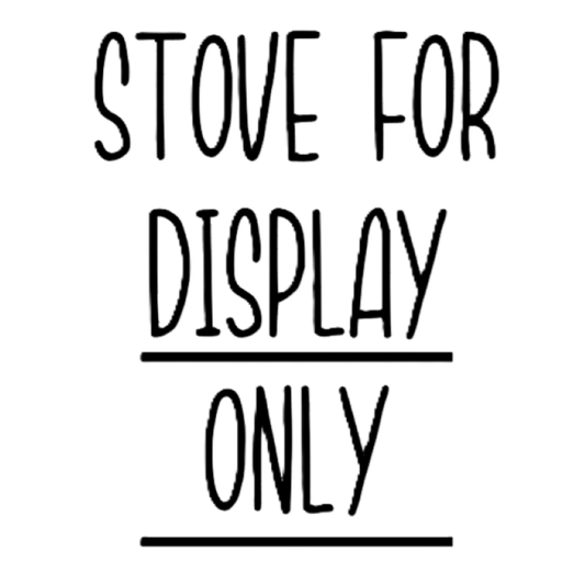 Stove for Display Only