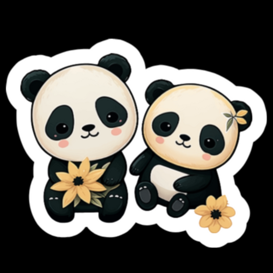 Two Pandas